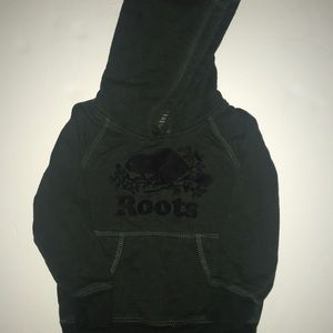 Roots Kids hoodie -Forest Green